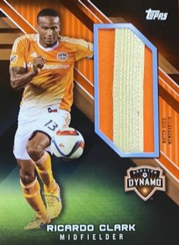 2016 Topps MLS #JR-RC Jumbo Relics Orange /25