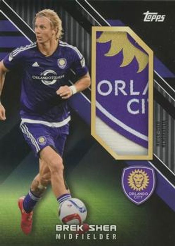 2016 Topps MLS #JR-BS Jumbo Relics Black /1
