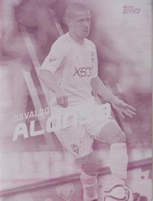 2016 Topps MLS #10 Printing Plates Magenta /1