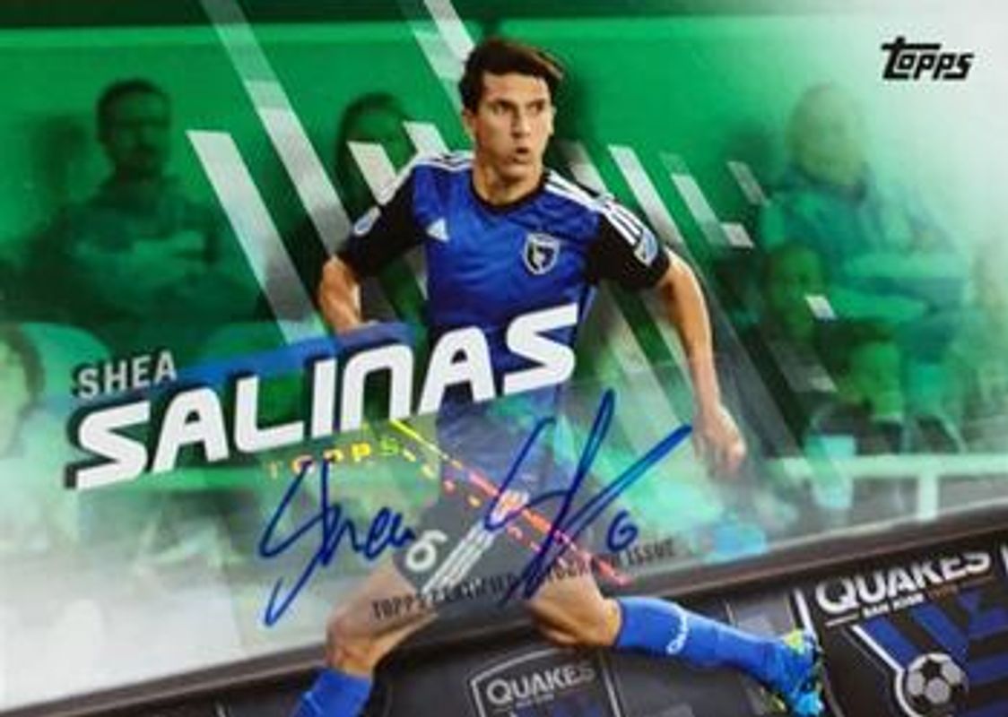 2016 Topps MLS #46 Autographs Green /50