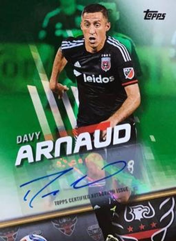 2016 Topps MLS #39 Autographs Green /50