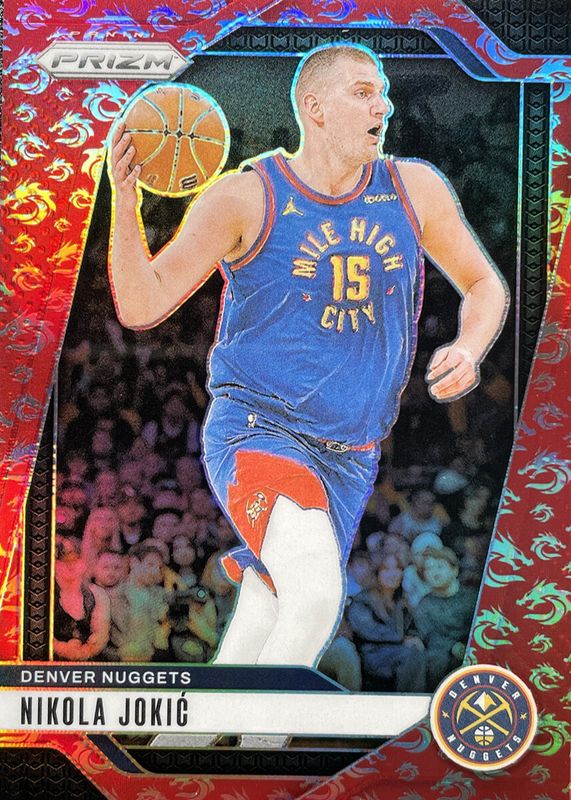 Nikola Jokic 2024 Prizm #129 Dragon Year /88 RAW
