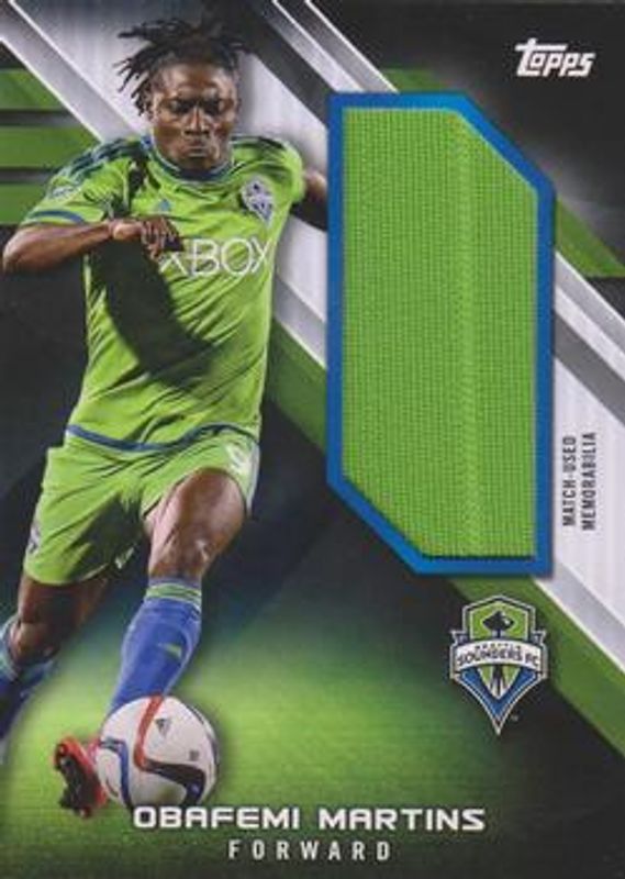 2016 Topps MLS #JR-OM Jumbo Relics /55