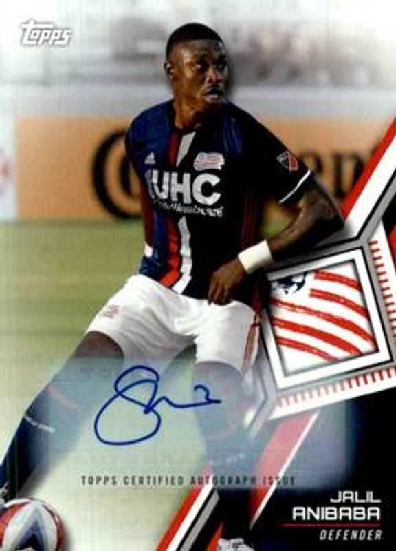 2018 Topps MLS #84 Autographs