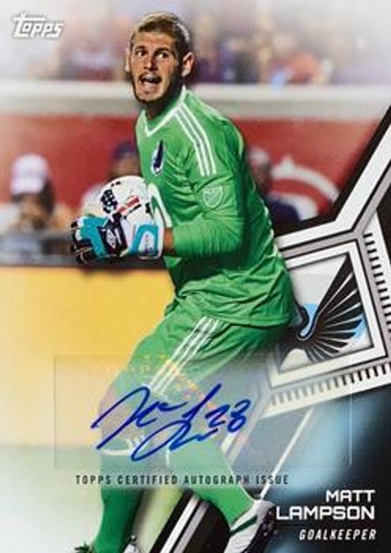 2018 Topps MLS #117 Autographs
