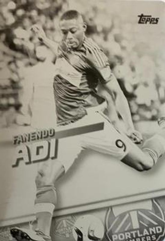 2016 Topps MLS #44 Printing Plates Black /1