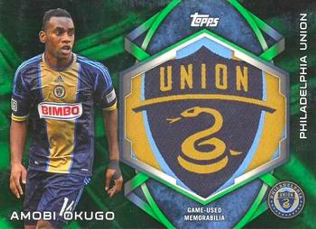 2014 Topps MLS #KIT-AO Relics Golazo Patches /1