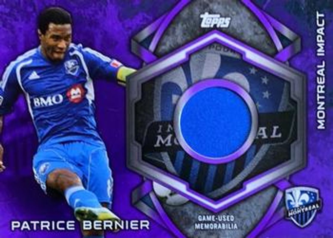 2014 Topps MLS #KIT-PB Relics Purple /49