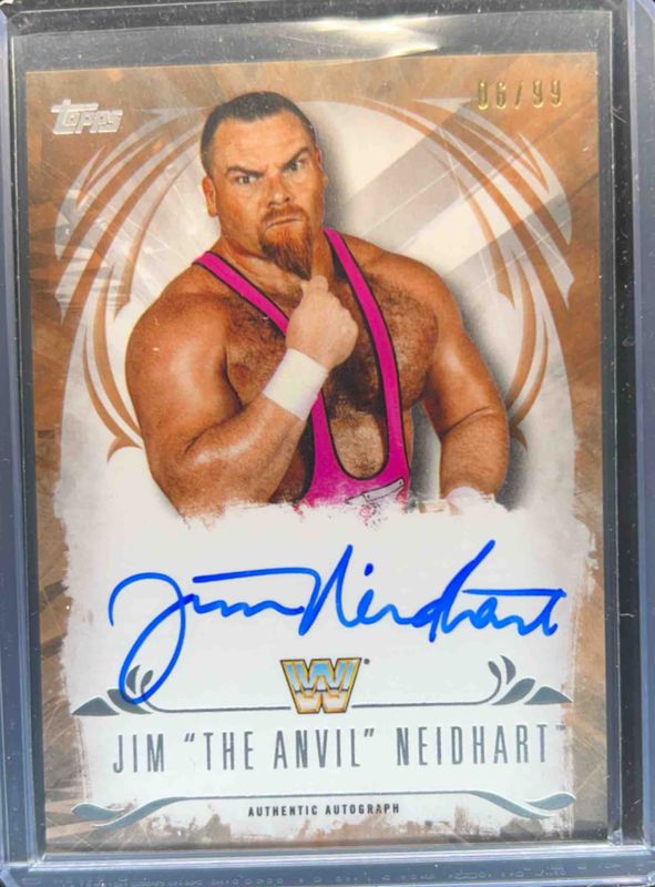 2016 Topps WWE Undisputed #UA-JN Autographs - Bronze /99