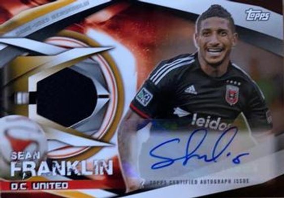 2015 Topps MLS #AR-SF Autographs Relics /75