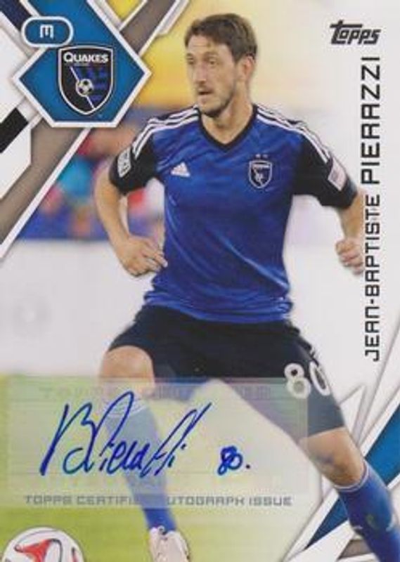2015 Topps MLS #80 Autographs