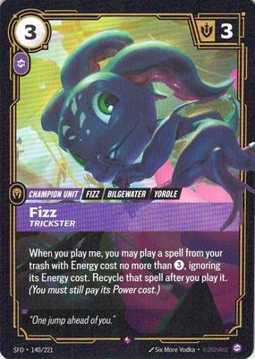 2026 Spiritforged #140/221 Foil