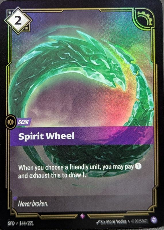 Spirit Wheel Riftbound Cards Price Guide - Sports Card Investor