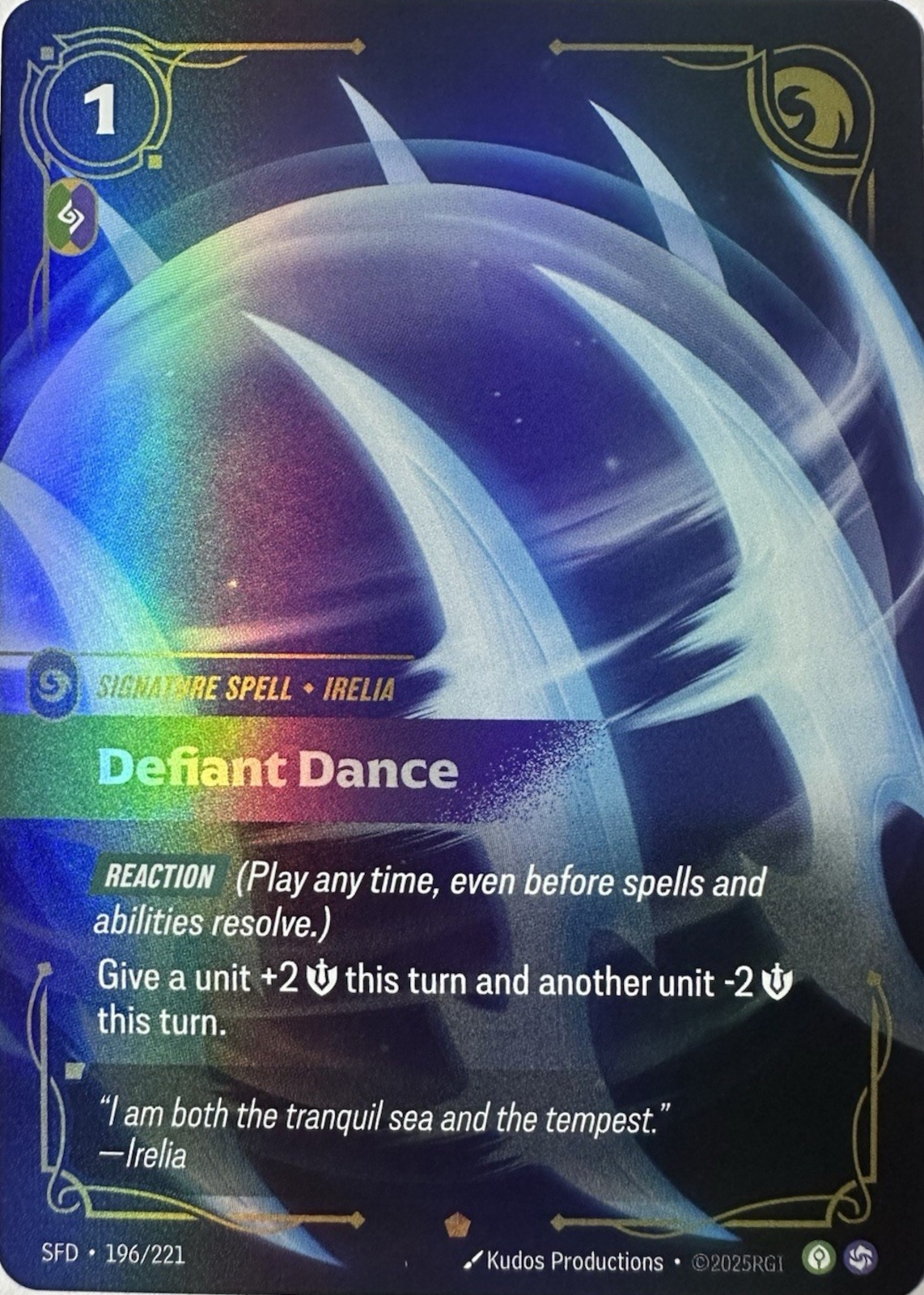 Defiant Dance 2026 Spiritforged #196/221 Epic Price Guide - Sports Card ...