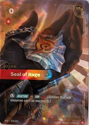 2026 Spiritforged #222/221 Overnumber Showcase