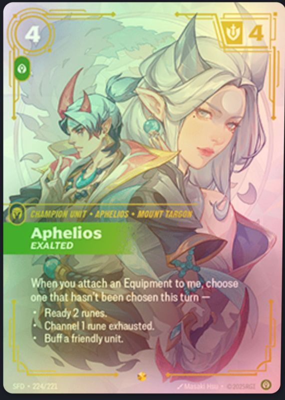 2026 Spiritforged #224/221 Overnumber Showcase