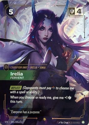 2026 Spiritforged #225/221 Overnumber Showcase