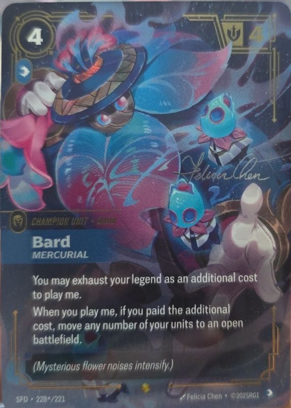 2026 Spiritforged #228*/221 Signature Showcase