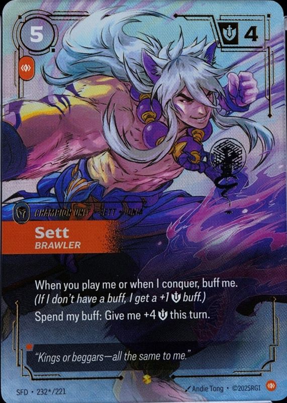 2026 Spiritforged #232*/221 Signature Showcase