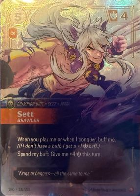 2026 Spiritforged #232/221 Overnumber Showcase