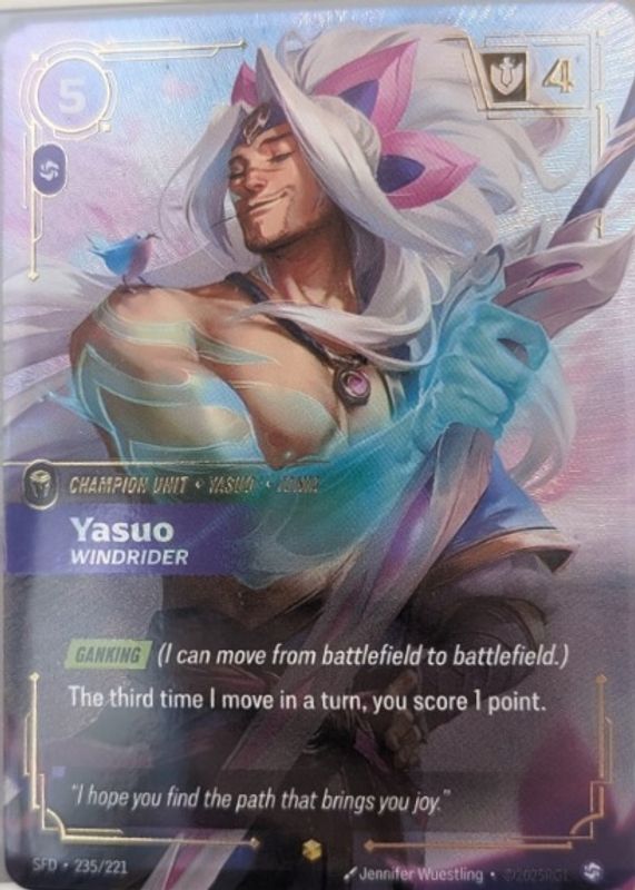 2026 Spiritforged #235/221 Overnumber Showcase