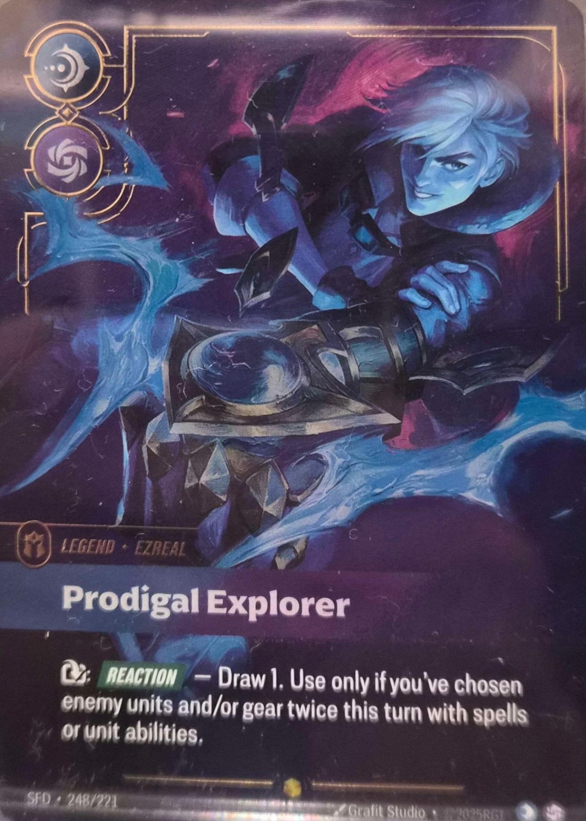 Ezreal - Prodigal Explorer 2026 Spiritforged #248/221 Overnumber