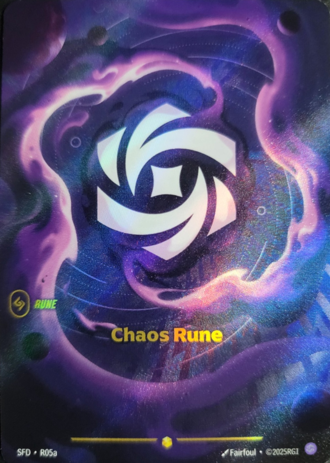 Chaos Rune 2026 Spiritforged #R05a Showcase (Alternate Art) Price Guide ...