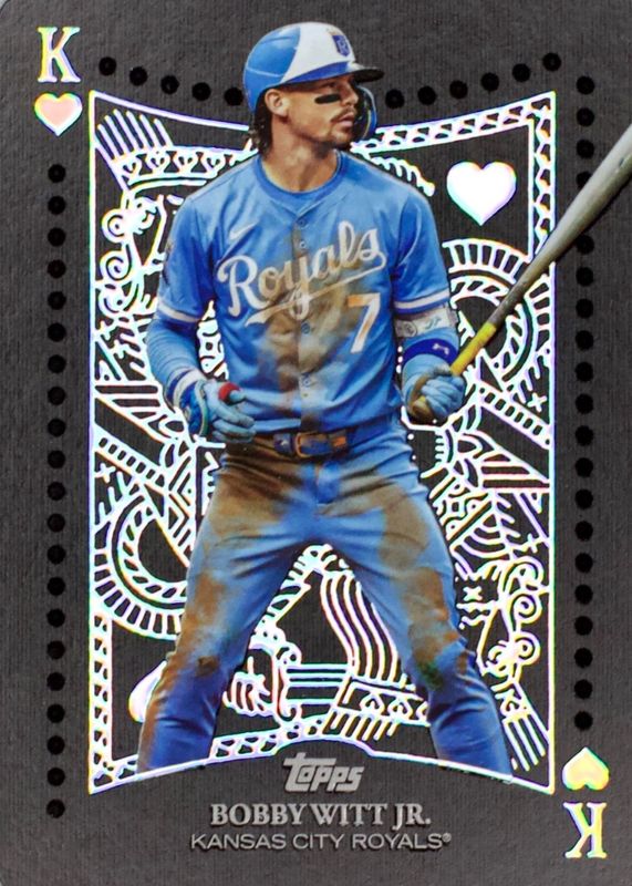 thumbnail image 2 of 2020 Bobby Witt Jr. Bowman Chrome #152 Rookie Card – Kansas City Royals – Mint 2 of 5