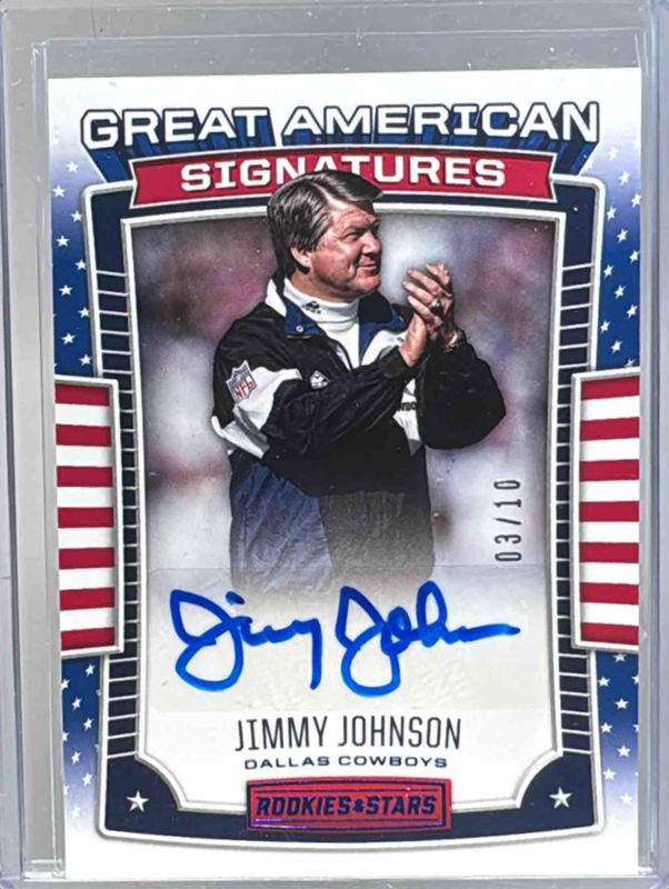 2017 Rookies & Stars #GS-JJ Great American Signatures - Blue /5