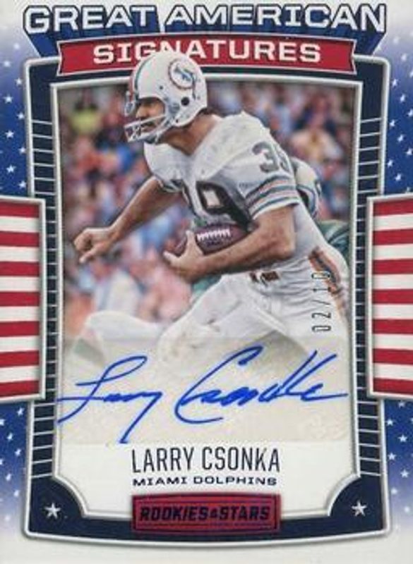 2017 Rookies & Stars #GS-LC Great American Signatures - Blue /5