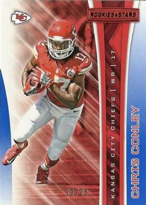 2017 Rookies & Stars #57 Red & Blue /25