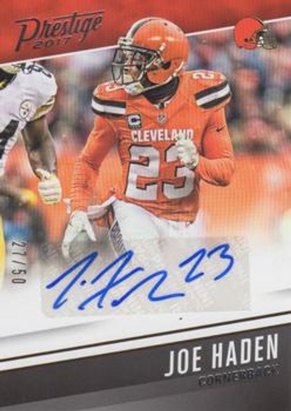 2017 Prestige #27 Veteran Signatures /50