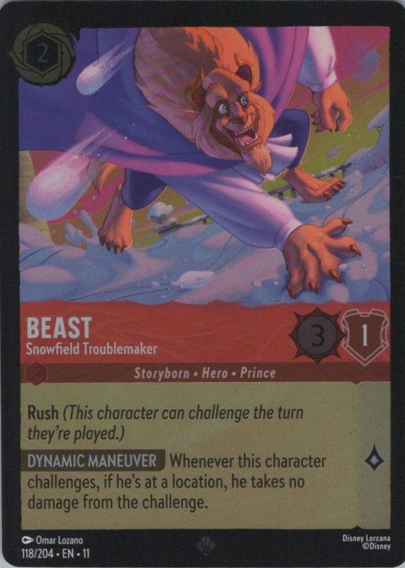 2026 Winterspell #118/204 Cold Foil