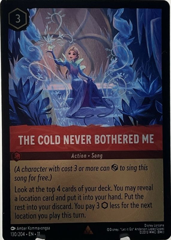 2026 Winterspell #130/204 Cold Foil