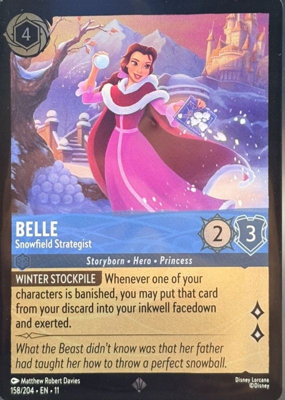2026 Winterspell #158/204 Cold Foil