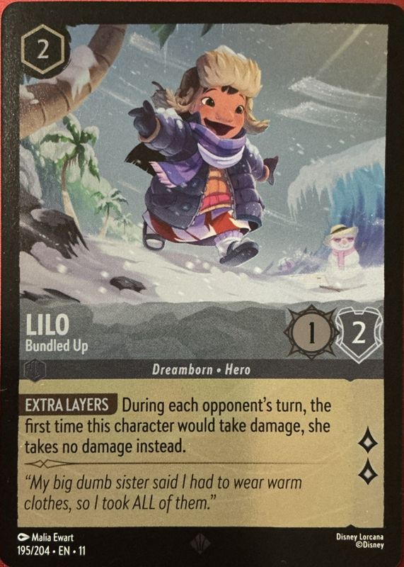 2026 Winterspell #195/204 Cold Foil