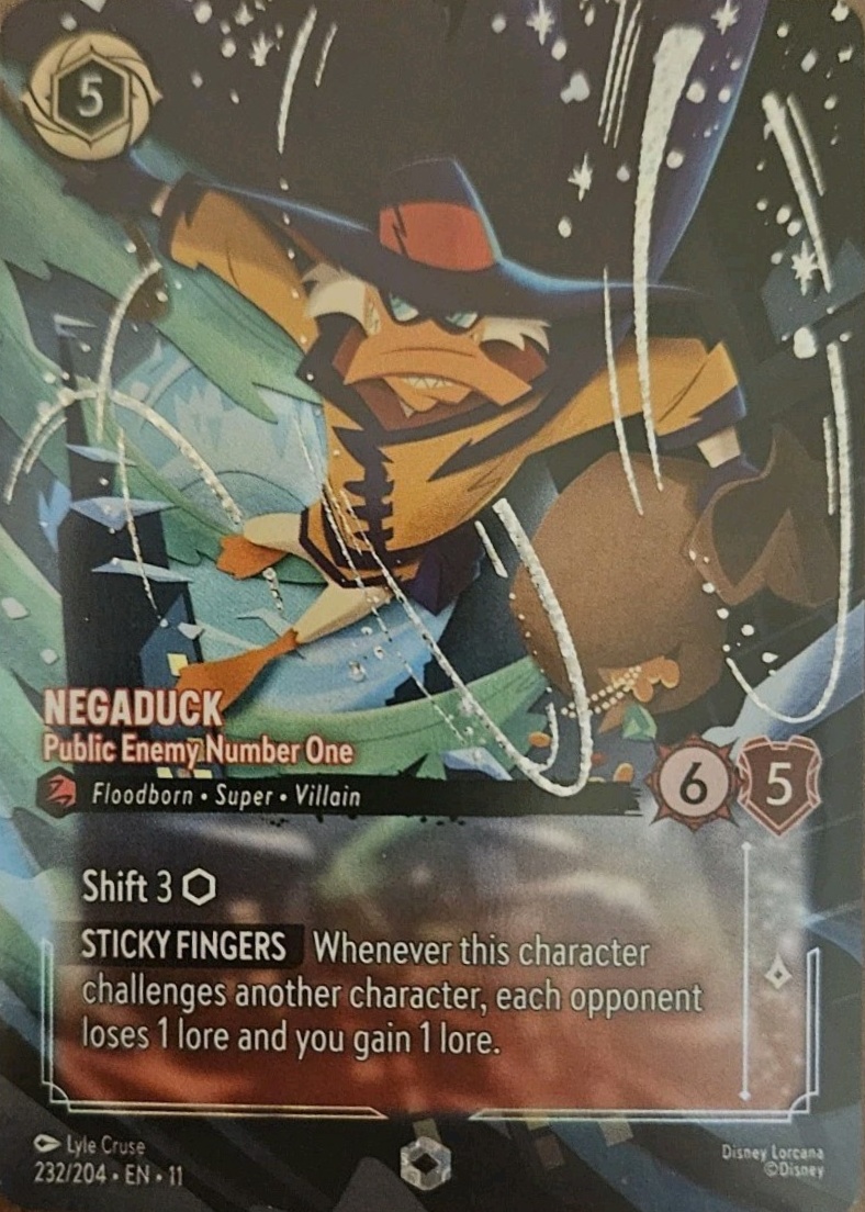 Negaduck - Public Enemy Number One 2026 Winterspell #232/204