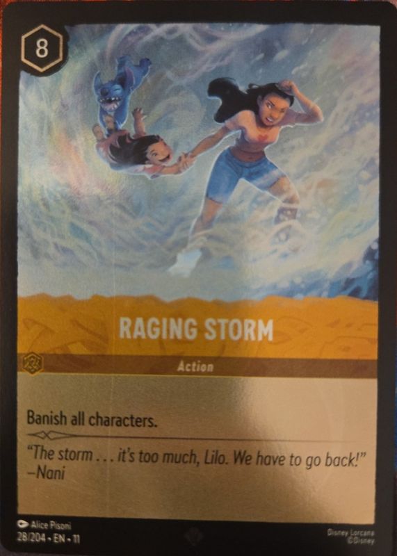 Raging Storm Disney Lorcana Cards Price Guide - Sports Card Investor
