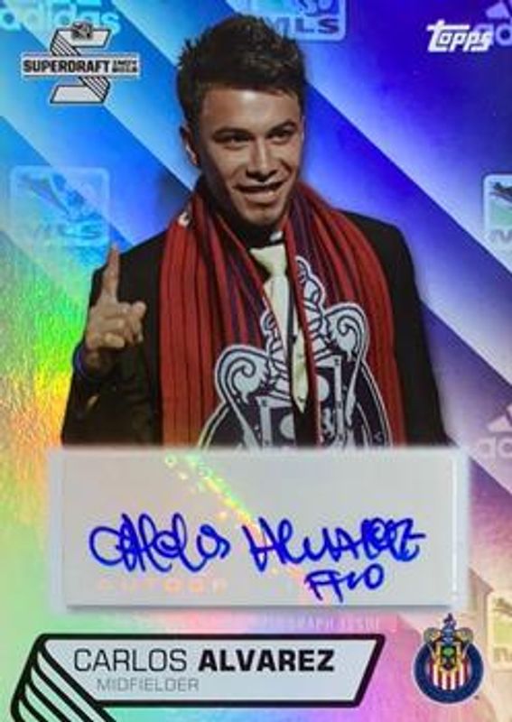 2013 Topps MLS #SDA-CA Super Draft Autographs
