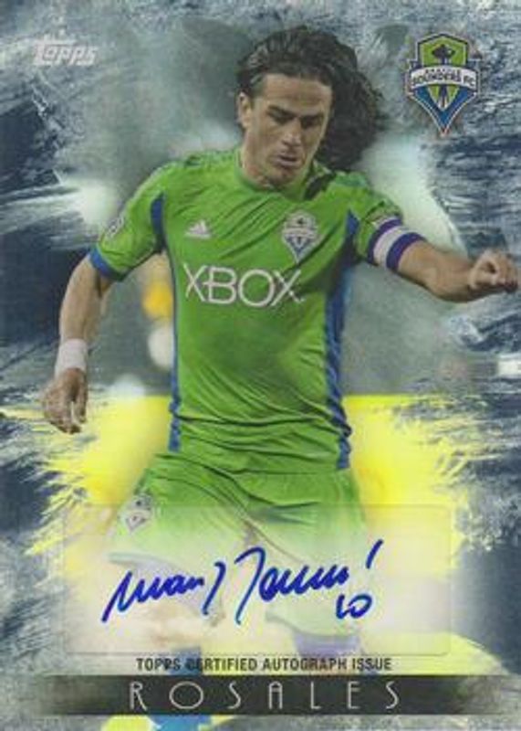 2013 Topps MLS #MA-MR Maestros Autographs Black /10