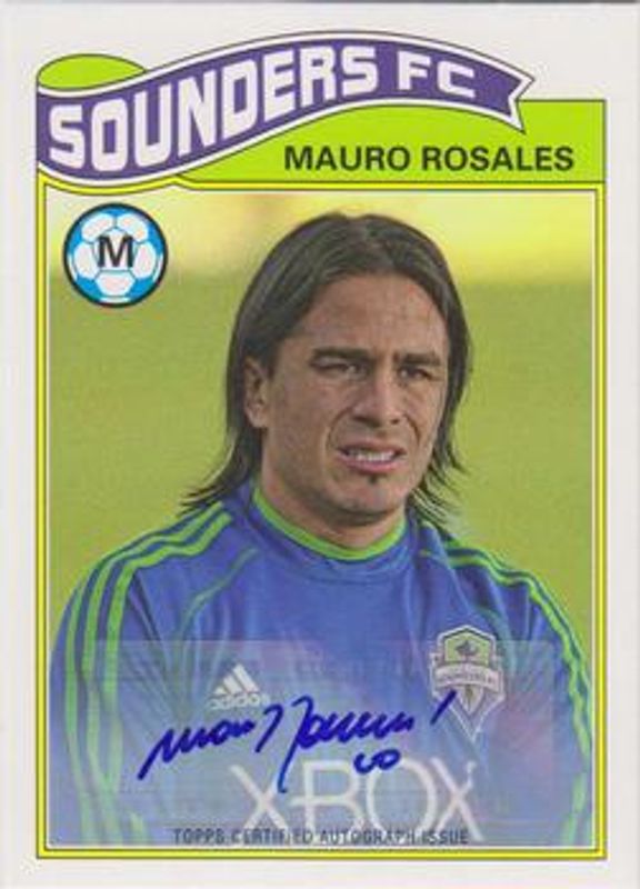 2013 Topps MLS #EPLA-MR 1978 English Footballer Autographs /25