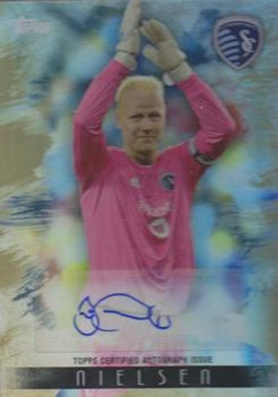 2013 Topps MLS #MA-JN Maestros Autographs Gold /25