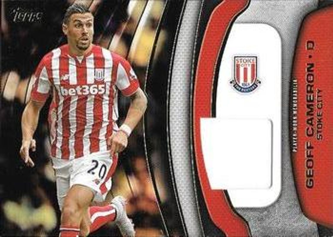 2015 Topps Premier Gold #FF-GCA Football Fibers Relics