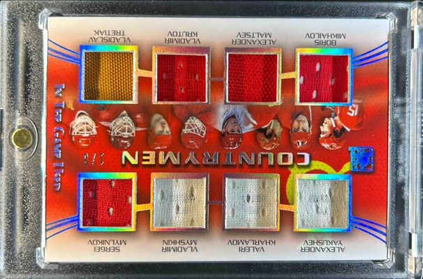 2016 Leaf In The Game Used #C-07 Countrymen Silver Spectrum