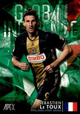 2016 Topps Apex MLS #GI-SLT Global Influence Green /50