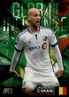 2016 Topps Apex MLS #GI-LC Global Influence Green /50