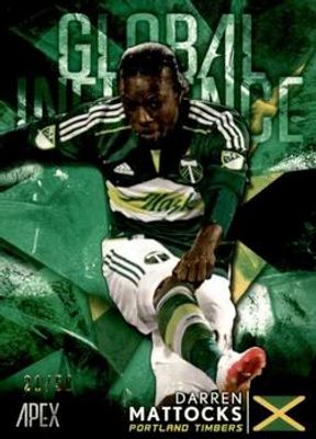 2016 Topps Apex MLS #GI-DM Global Influence Green /50