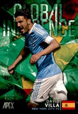2016 Topps Apex MLS #GI-DV Global Influence Green /50