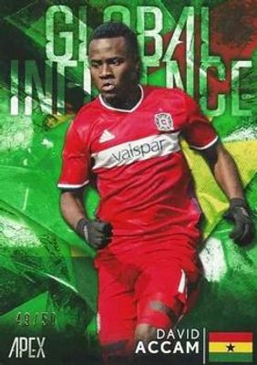 2016 Topps Apex MLS #GI-DA Global Influence Green /50