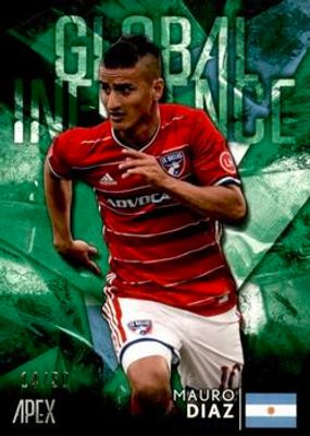 2016 Topps Apex MLS #GI-MD Global Influence Green /50